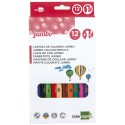 LAPICES COLORES 12 JUMBO LIDERPAPEL